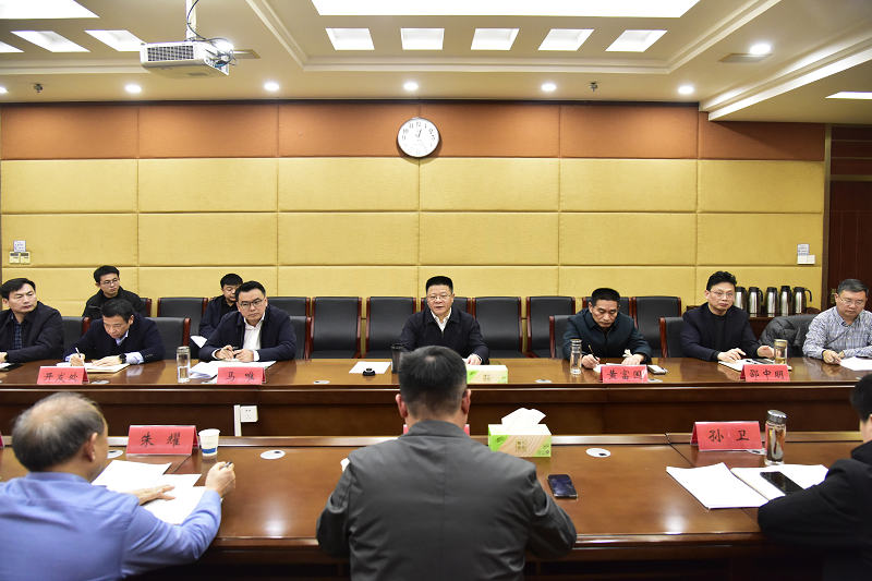 盱眙县分管领导带队赴市住建局开展工作交流