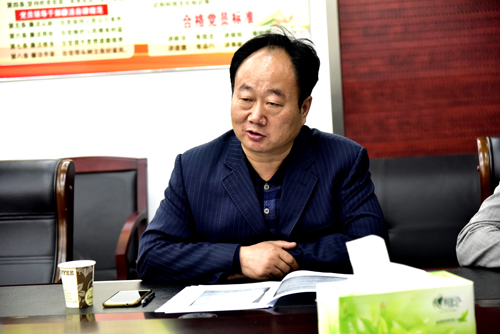 质安处处长胡光传达市主要领导讲话精神