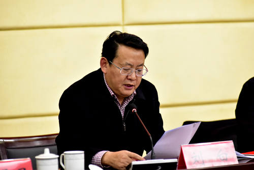 王向东在会议上通报各区及市直各建筑工地检查出的问题及交办事项与会