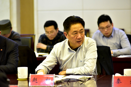 赵权副市长在调研座谈会上讲话并提出要求党委书记,局长王亦农在调研