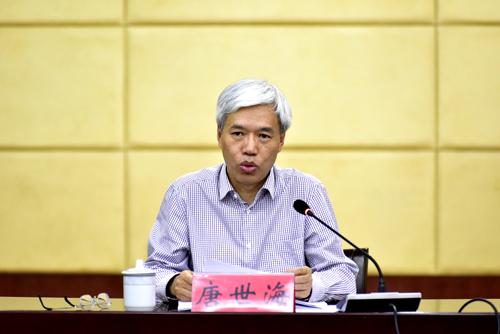 唐世海副巡视员在督查汇报会上讲话党委书记,局长王亦农作工作汇报与