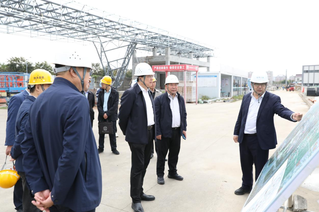 省住建厅集中建设管理处来淮开展政府投资工程集中建...